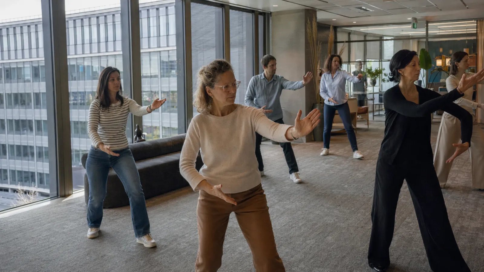 Atelier de Tai Chi en entreprise