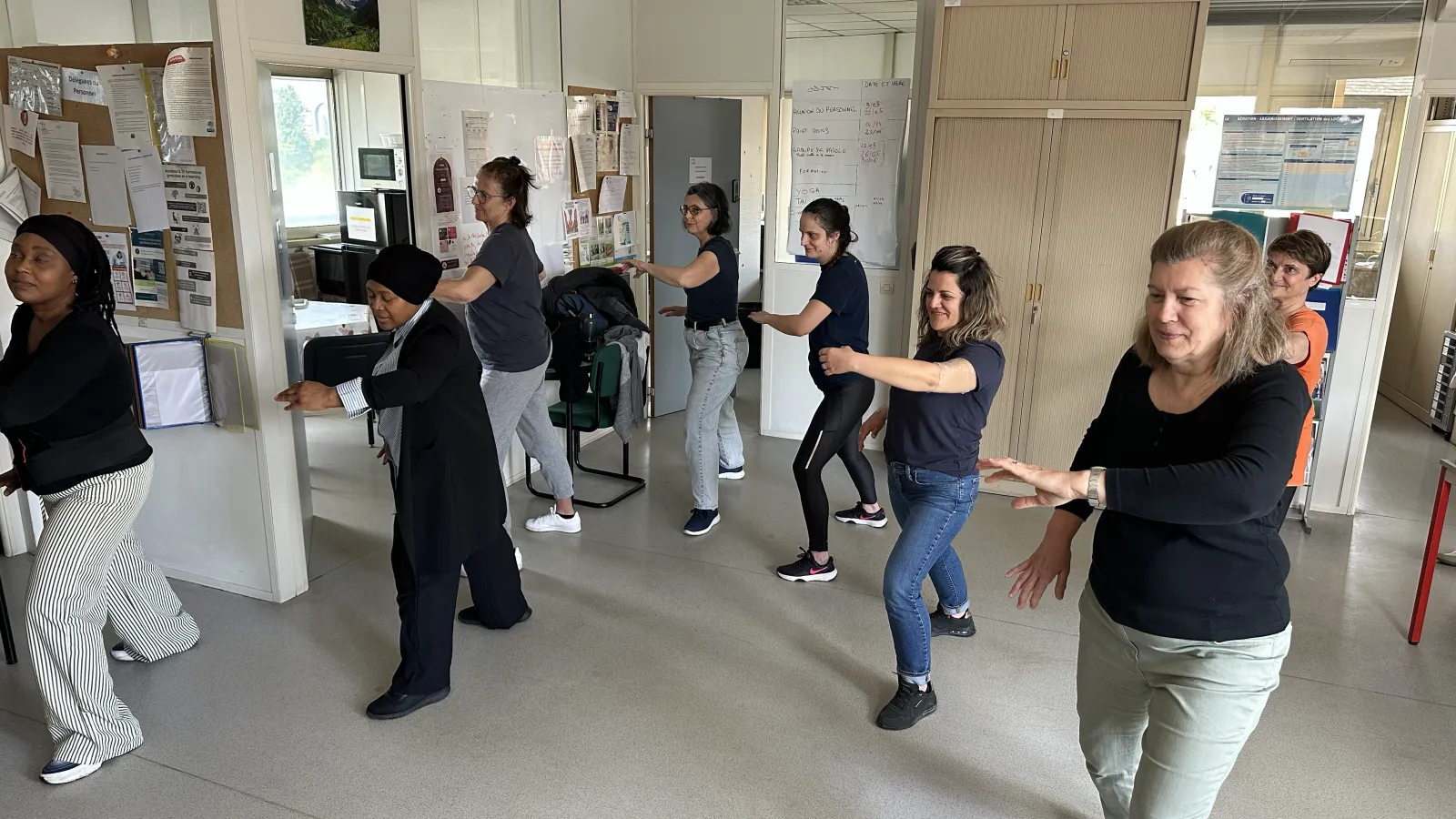 Séance Unity en mouvement